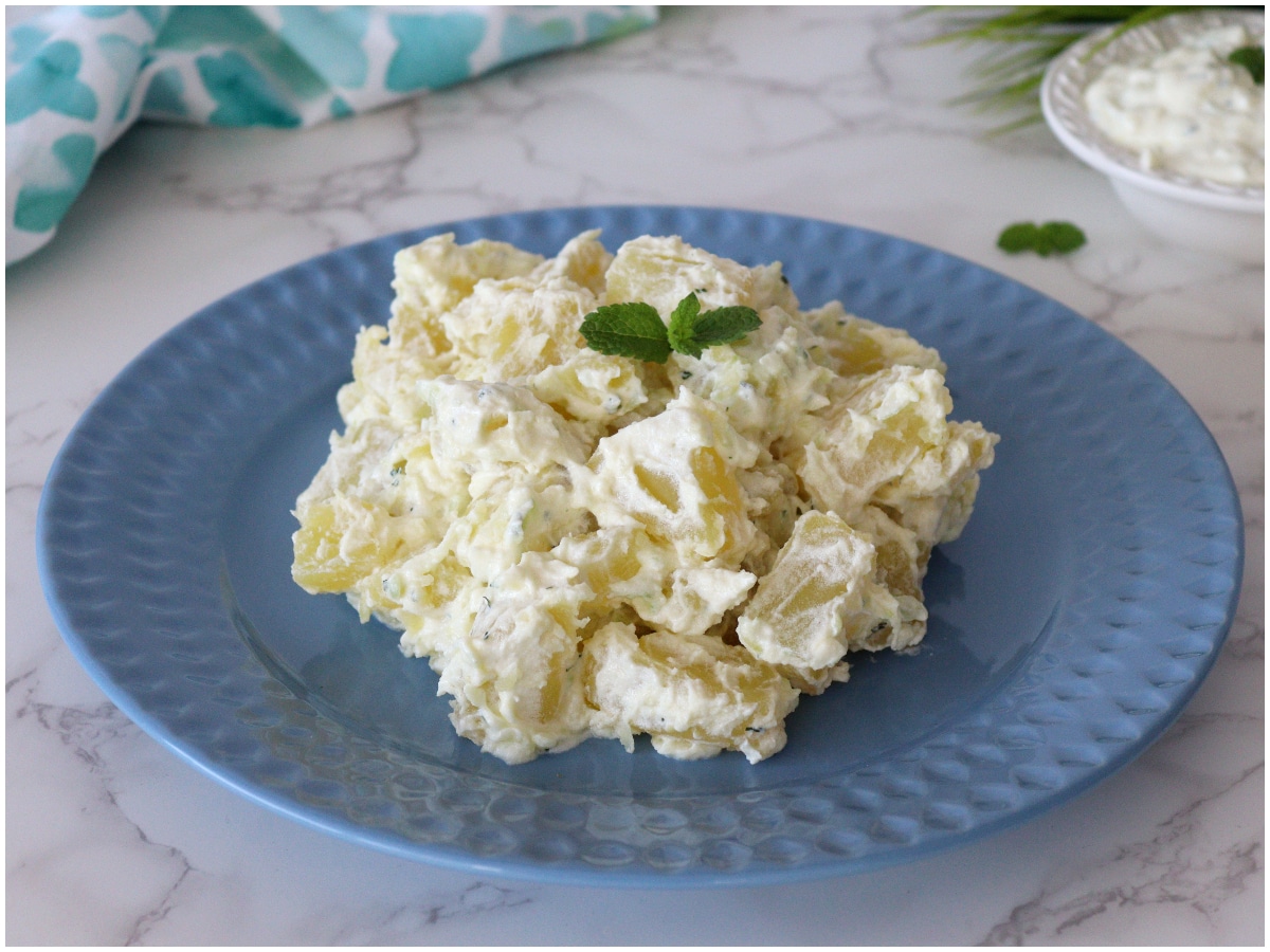 Insalata di patate con tzatziki