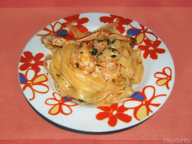 Tagliatelle all’aragosta