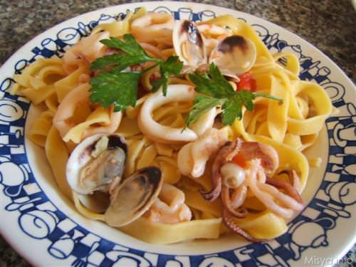 Tagliatelle ai frutti di mare