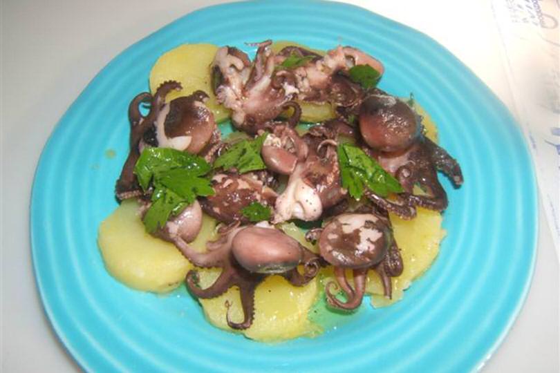 Moscardini e patate