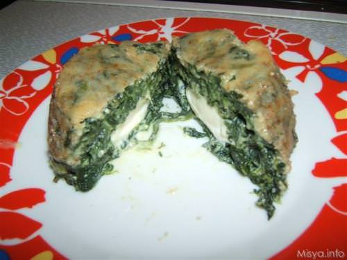Timballini di spinaci