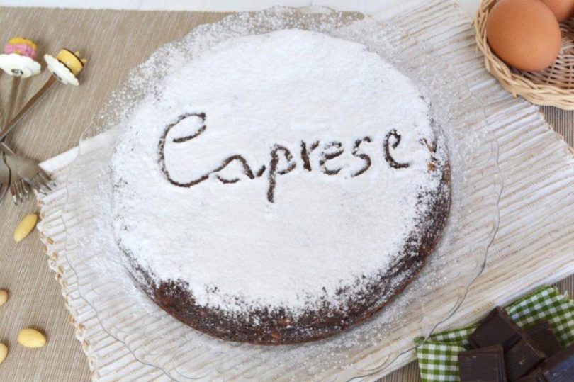 Torta Caprese al cioccolato