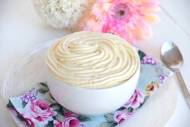 Crema chantilly o crema diplomatica