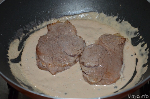 filetto con salsa pepe verde