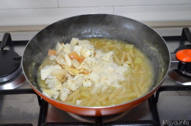 pasta e patate provole