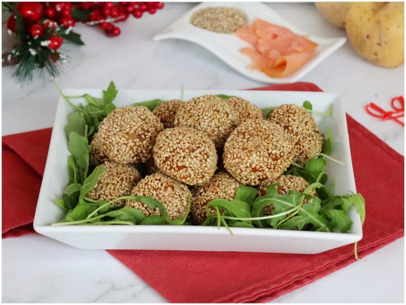Polpette di salmone