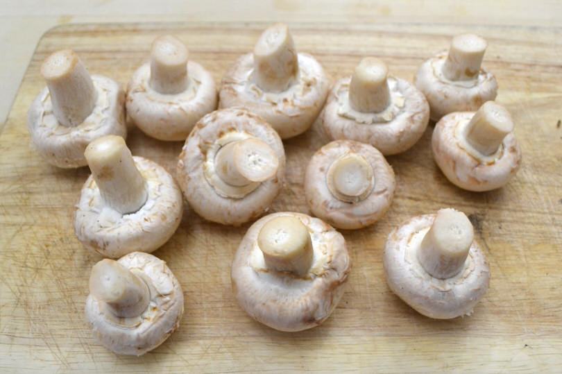 5 funghi puliti