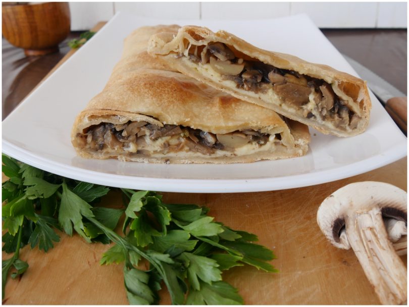 Strudel ai funghi
