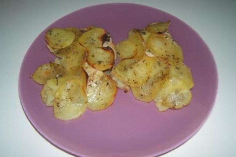 Filetti di cernia con patate
