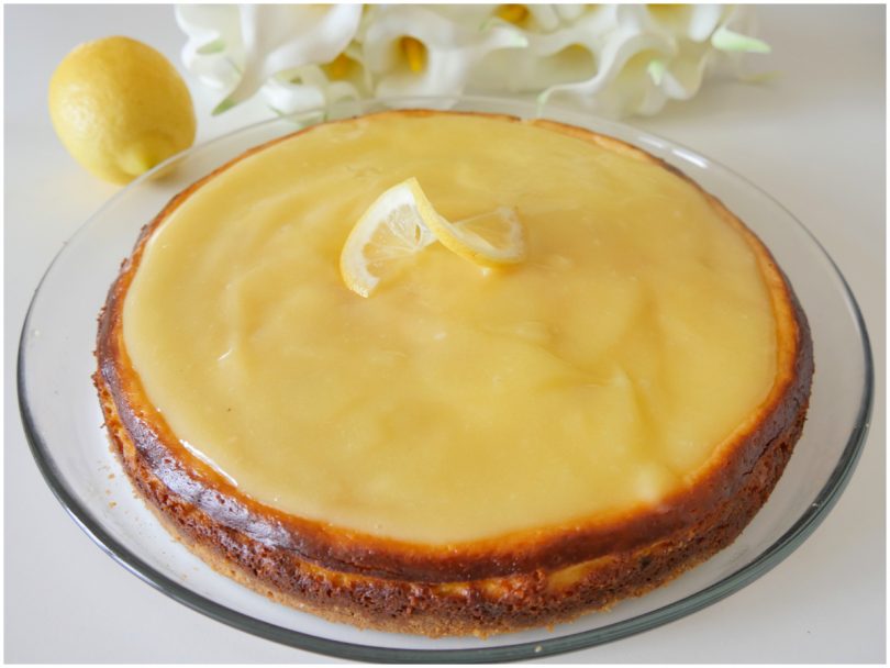 Lemon curd Cheesecake