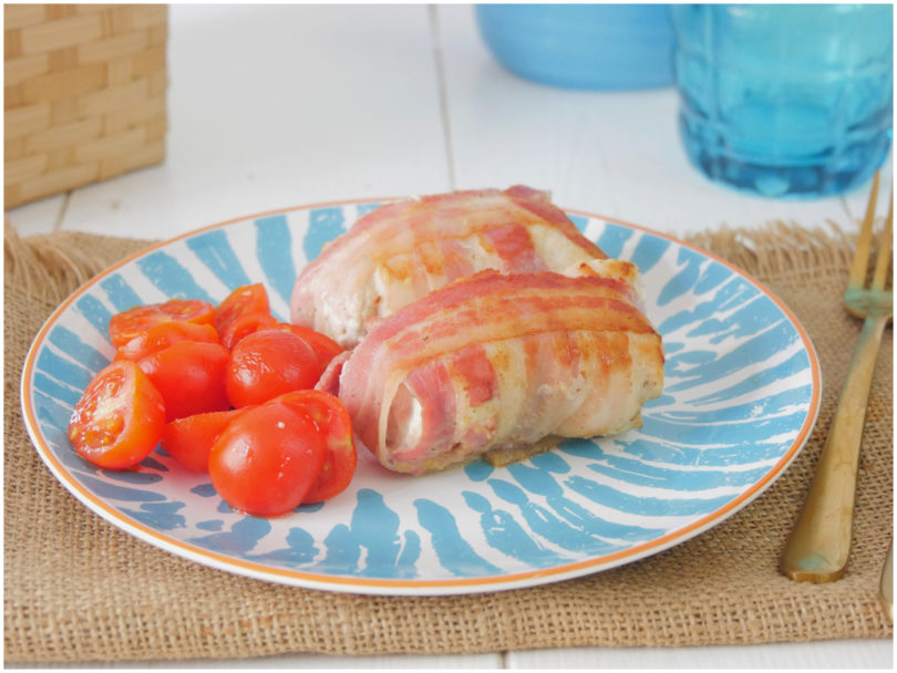 Involtini di pollo al philadelphia