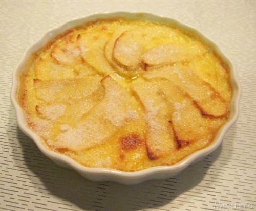 Flan di mele