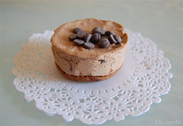 Mini cheese cake al cioccolato
