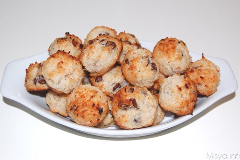 Dolcetti al cocco e cioccolato