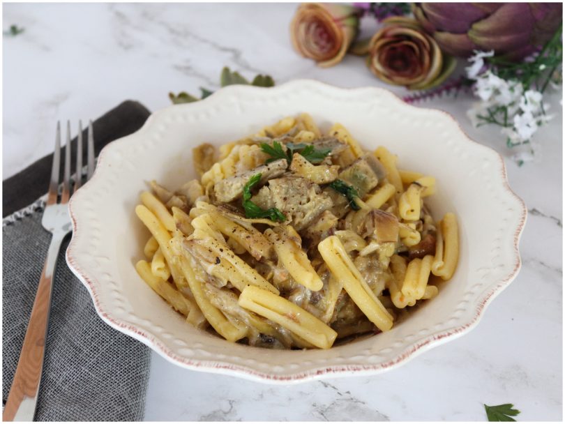 Pasta con i carciofi