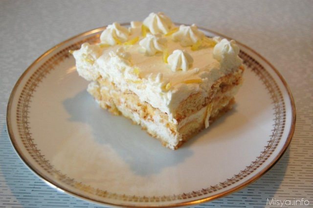 Tiramisù al limone