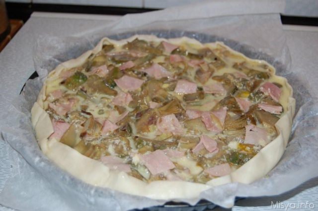 torta-salata-carciofi-prosciutto