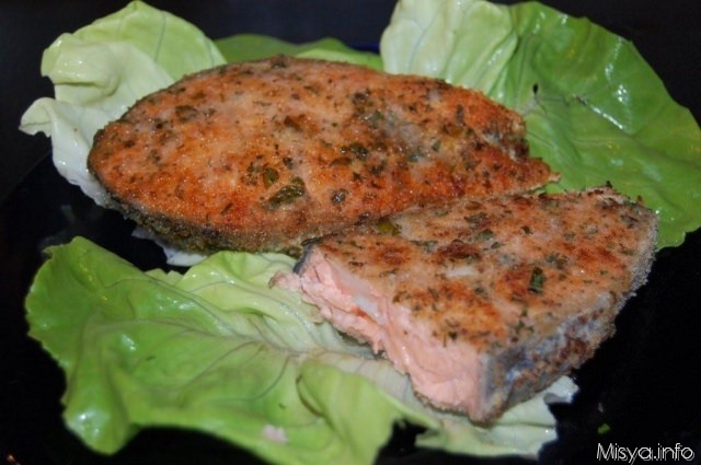 Salmone alle erbe