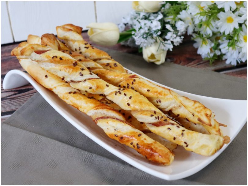 Torciglioni di pasta sfoglia