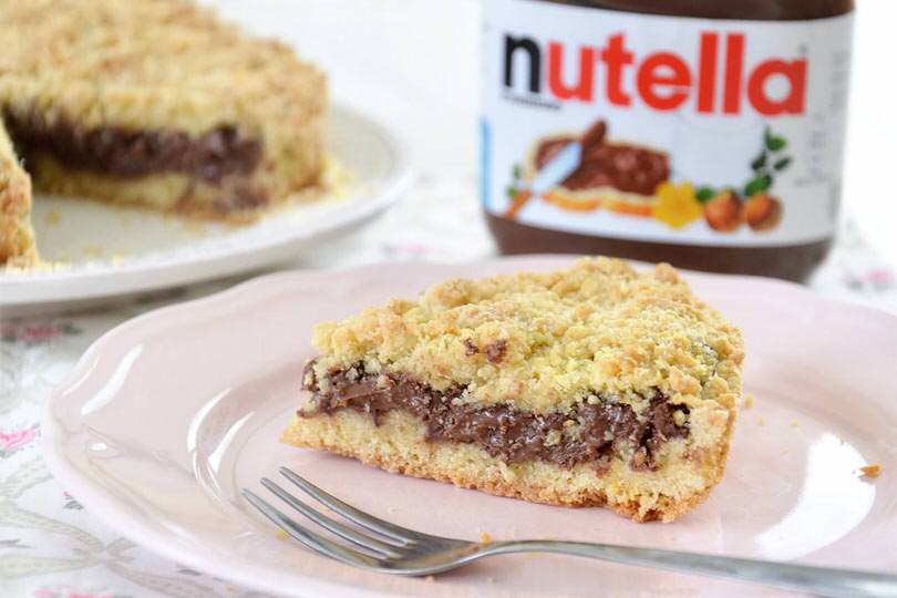Sbriciolata alla Nutella