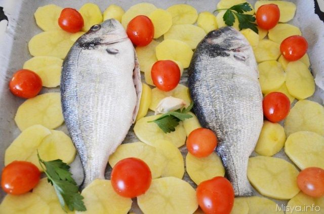 orata al forno