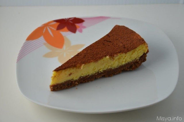 Cheesecake al cioccolato bianco