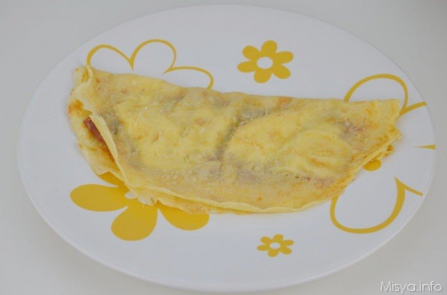 Crepes salate al prosciutto