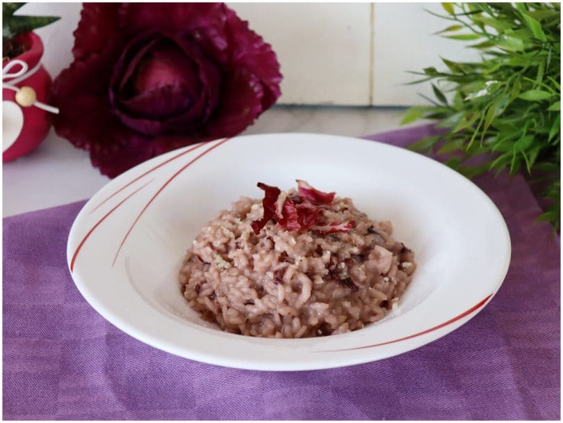 Risotto al radicchio