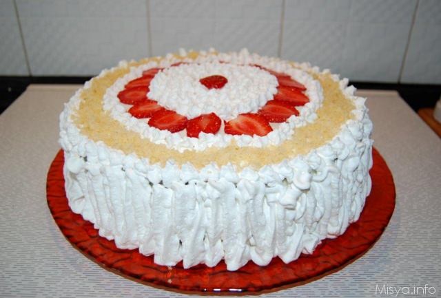 Torta di compleanno al baileys