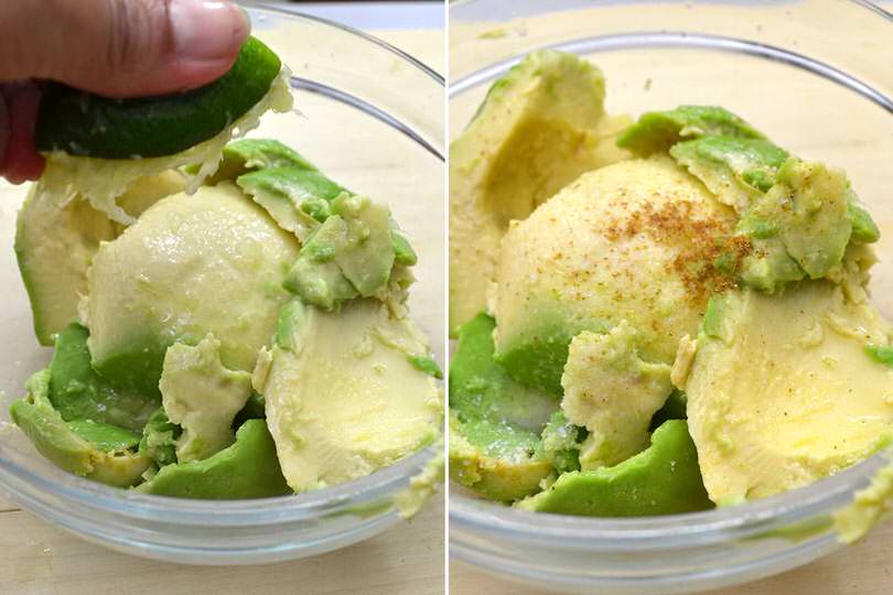 2 agiungere lime e cumino