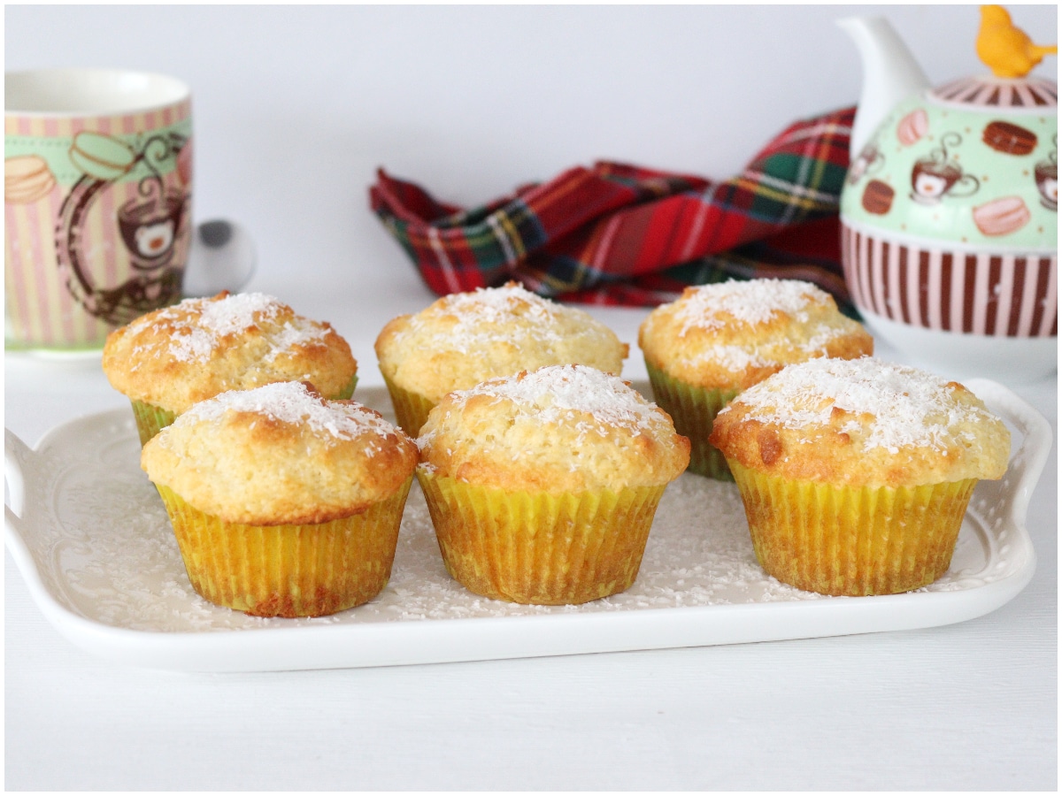 Muffin al cocco