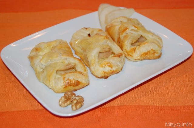Fagottini pere e brie