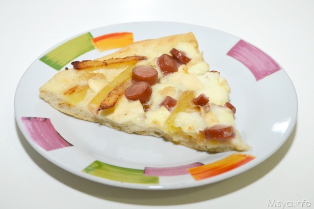fetta pizza bianca