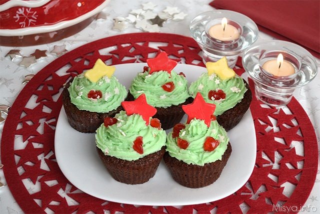 Cupcakes di Natale