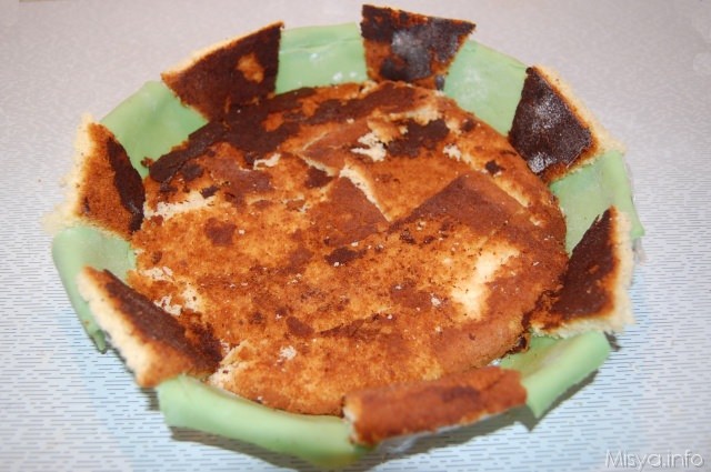 cassata in lavorazione