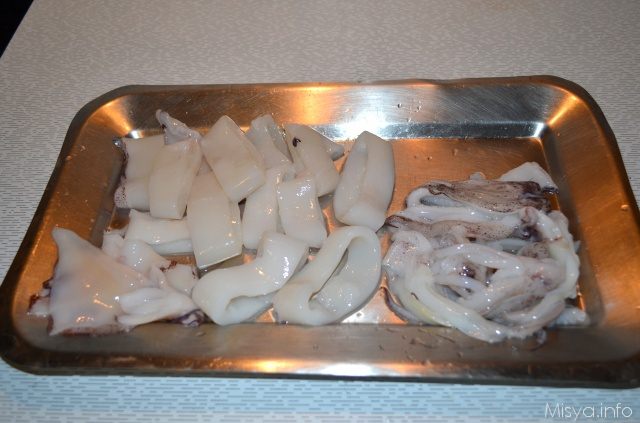 calamari puliti