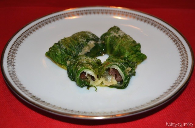 Involtini di scarole