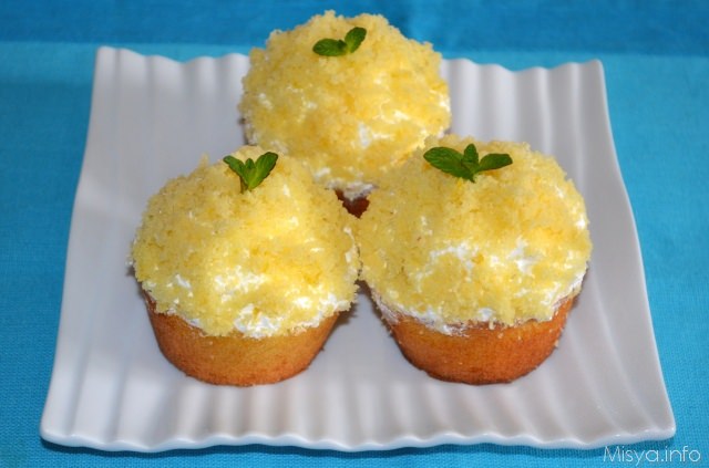 Cupcake mimosa