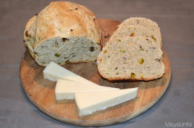 Pane al pistacchio