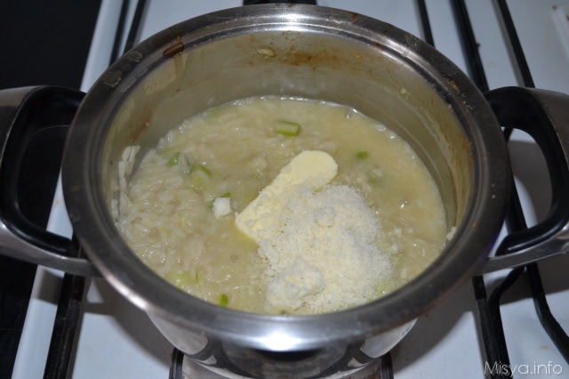 risotto asparagi e parmigiano