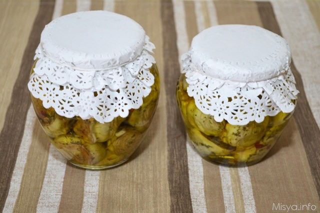Carciofini sott’olio
