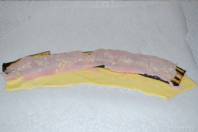 aggiungere sle, pepe e prosciutto cotto