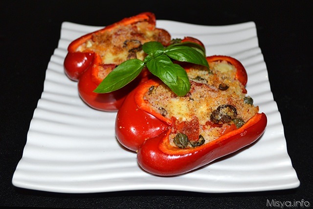 Peperoni ripieni di cous cous