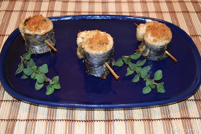 Involtini di pesce spatola