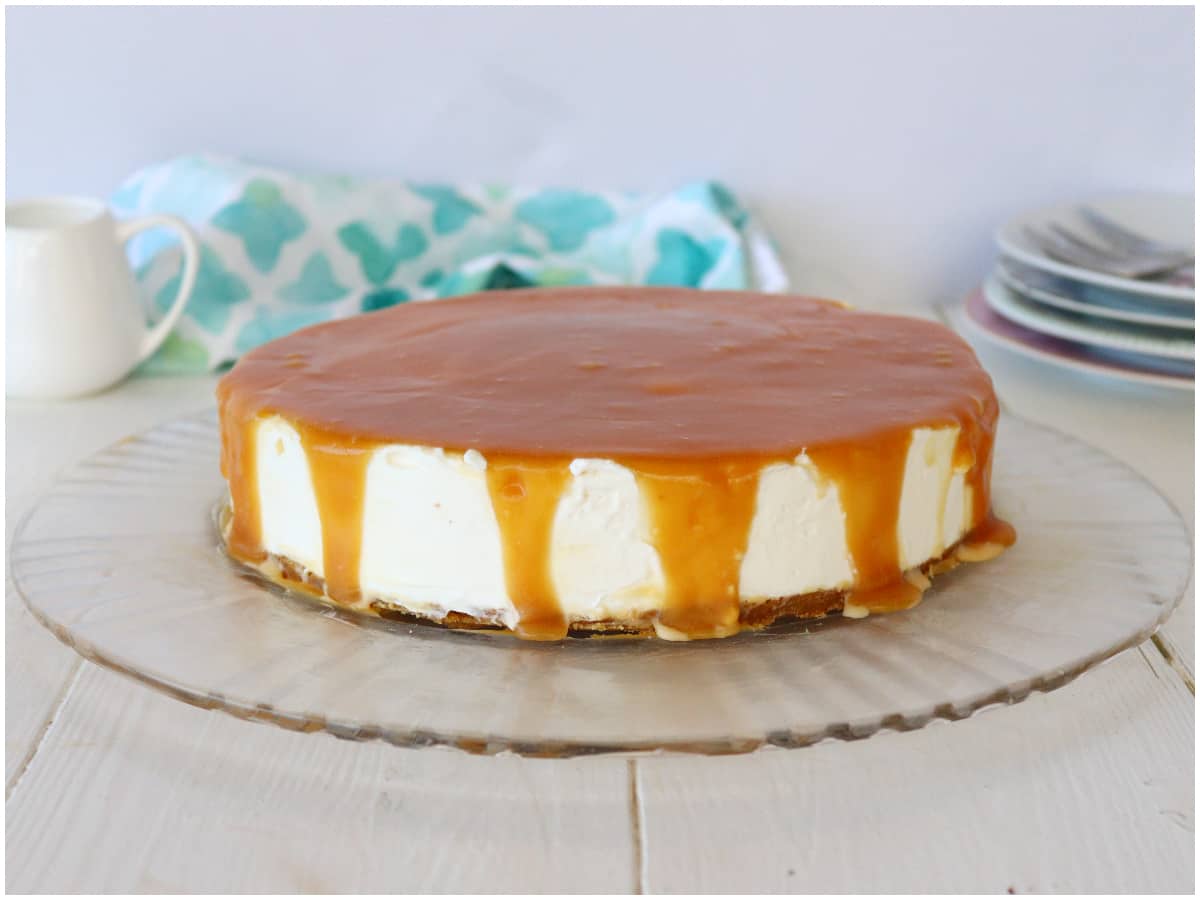 Cheesecake al caramello