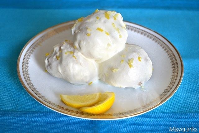 Profiteroles al limone