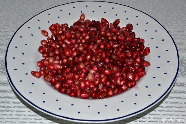 1 Risotto al melograno