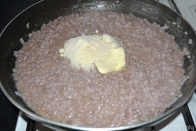 6 Risotto al melograno