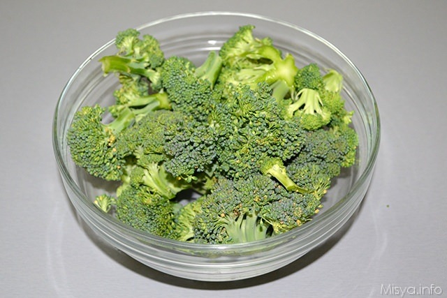 1 pulire broccoli