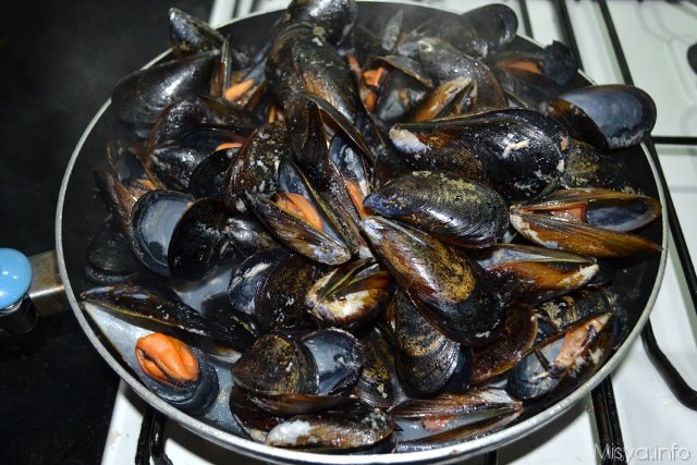 2 far aprire le cozze